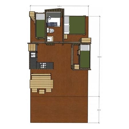 Lodgetent Goebelsmuhle Exteriér fotografie