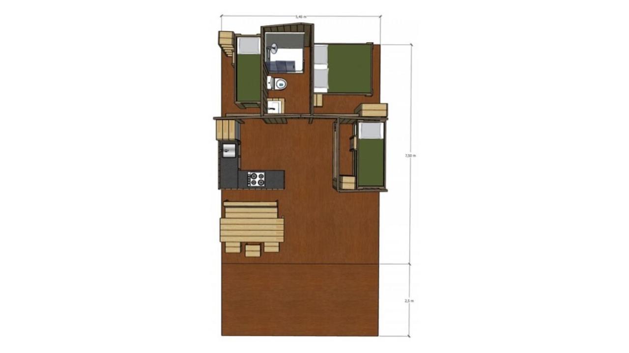 Lodgetent Goebelsmuhle Exteriér fotografie